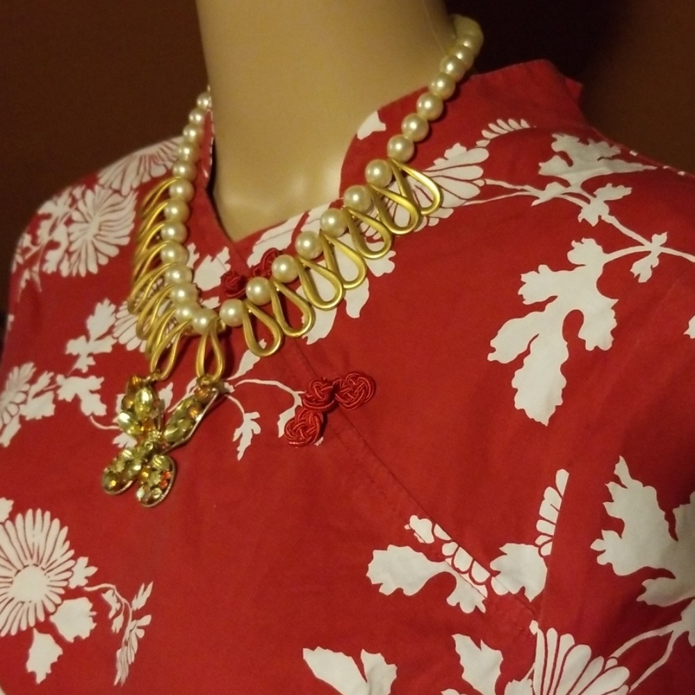 Torrid Geisha mandarin collar dress - Picture 2 of 8